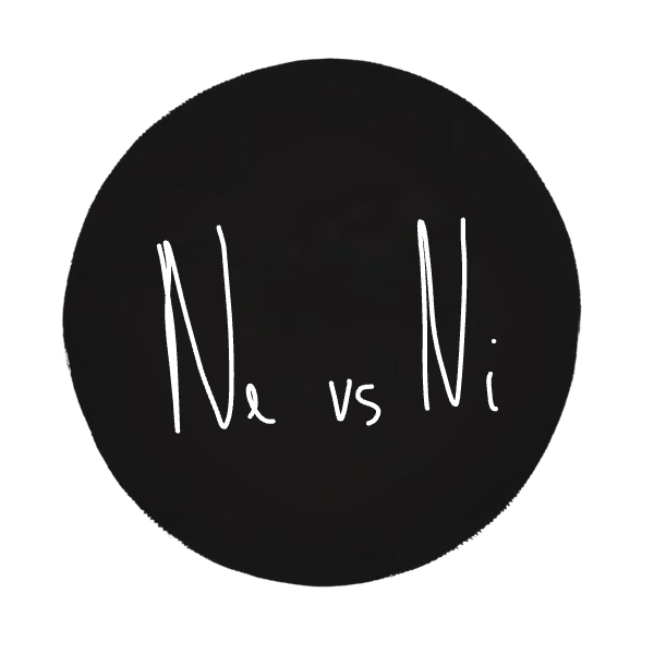 How Ne and Ni Process Intuition Differently