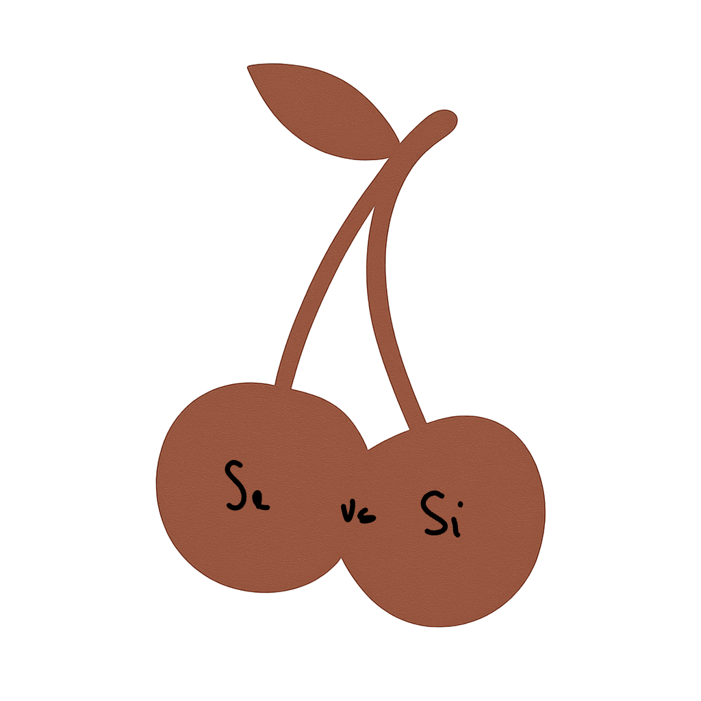 How Se and Si Process Sensing Differently